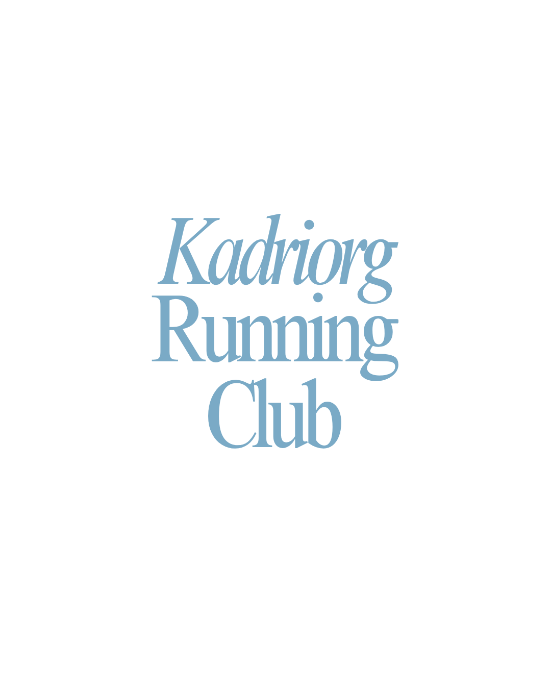 Kadriorg Running Club logo